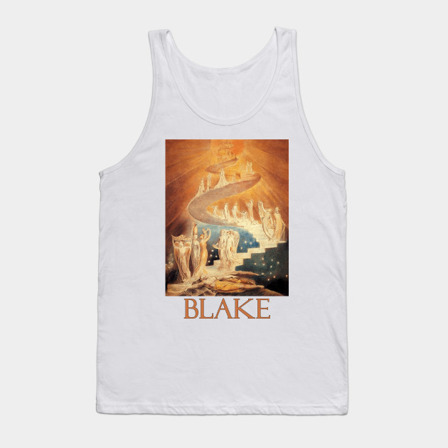 Jacob S Ladder By William Blake Paintings Tank Top Teepublic