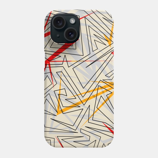 Geometric Shapes Phone Case by ilhnklv