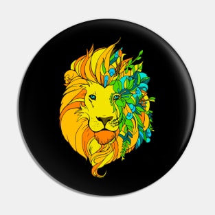 King Of The Jungle Pin