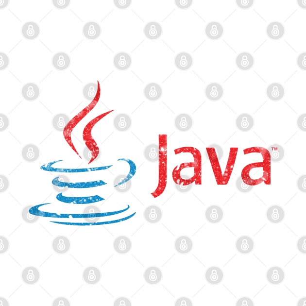 Java Programming Languange Code Retro Logo by zadaID