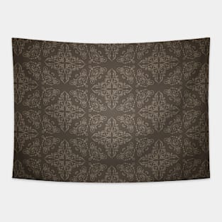 Taupe Art Deco Tapestry