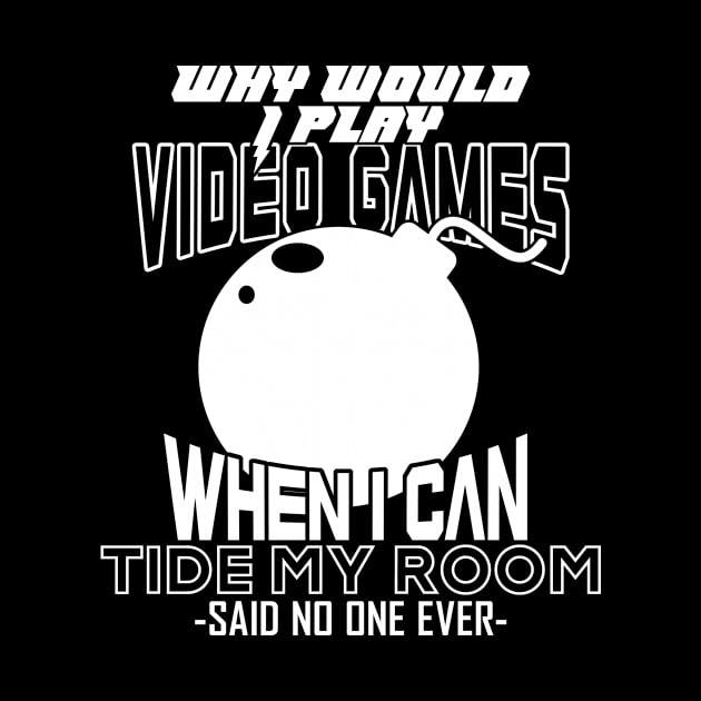 Funny Gamer Quote by LetsBeginDesigns