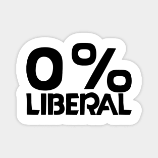 0% liberal Magnet