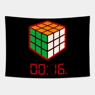 I solve a rubik's cube in 16 seconds t-shirt Tapestry