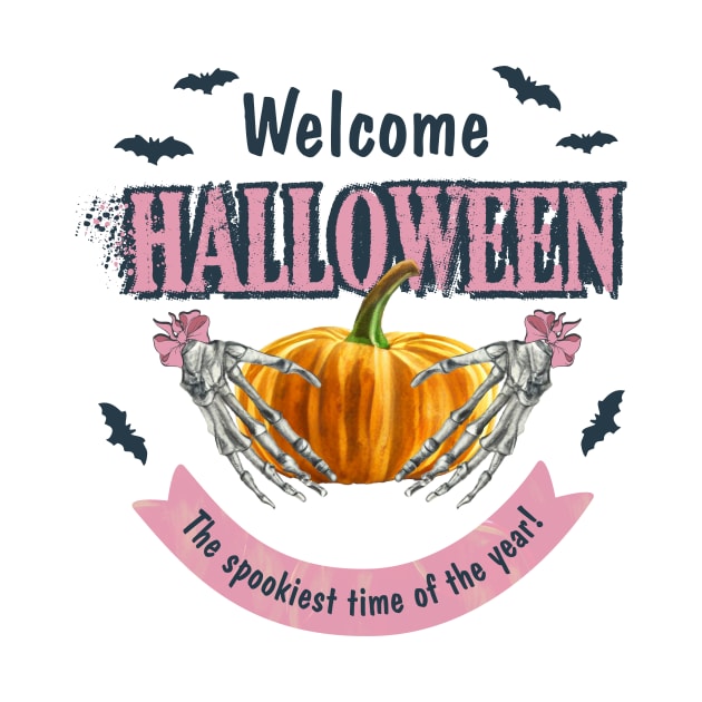 Welcome, Halloween. The spookiest time of the year. by ArtsByNaty