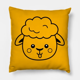 Lamb Cheeky Sheep Pillow