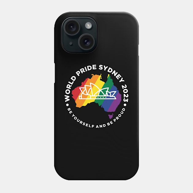 sydney pride festival 2023 Phone Case by Soulcatcher