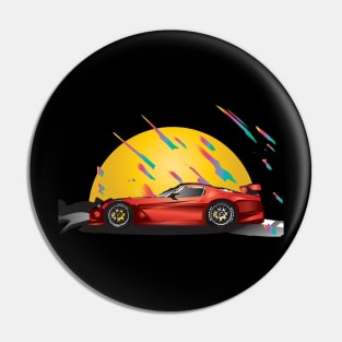 Racing Car Pin