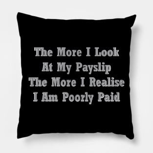 Poor Pay Pillow