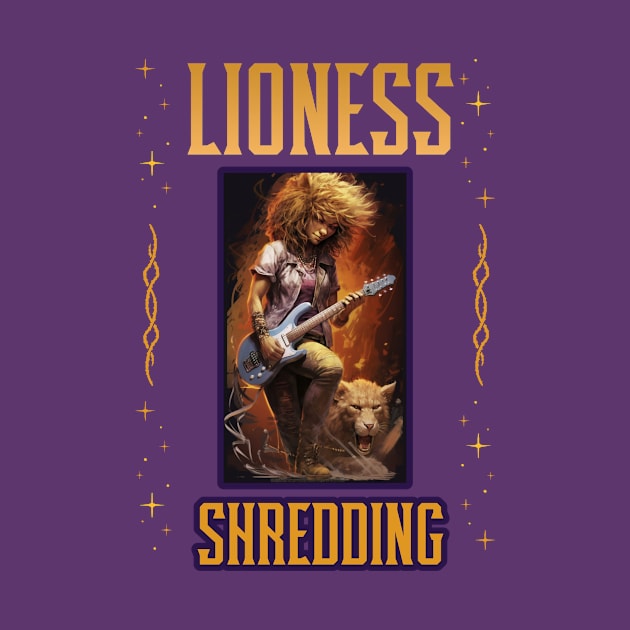 Lioness Shredding by natural-20s