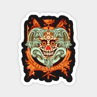 Halloween Clown skull Magnet