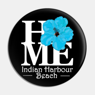 HOME Indian Harbour Beach Blue Hibiscus Pin