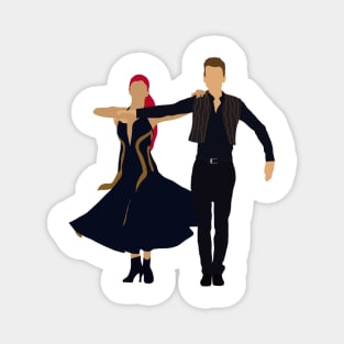 Joe and Dianne paso doble Magnet