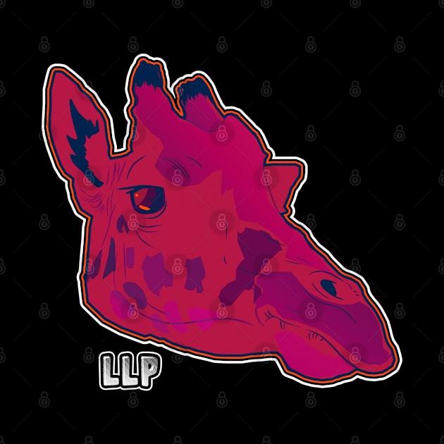 LLP Giraffe gradient design by Legendary Light Patrol 