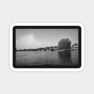 A view up the River Bure in the village of Horning in the heart of the Norfolk Broads Magnet