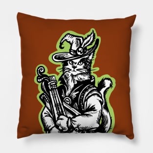 Tabaxi Bard -  Catfolk Minsteral Pillow