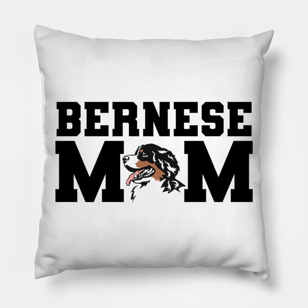 Bernese mom Pillow by Bernesemountaindogstuff