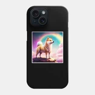 Shiba Inu Dog, Magical Land, Fantasy Phone Case