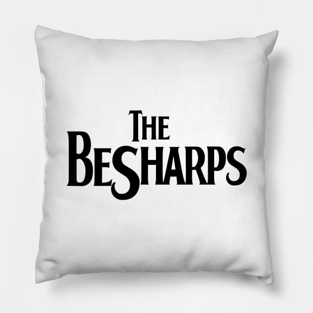 The Be Sharps Pillow by Rock Bottom