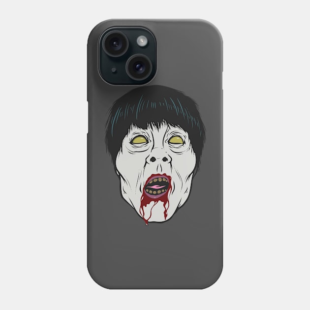 Female Zombie Phone Case by allovervintage