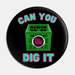 Crate Digger Pin