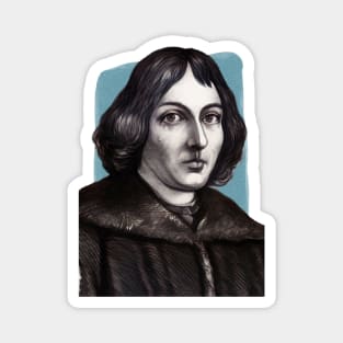 Polish Astronomer Nicolaus Copernicus illustration Magnet