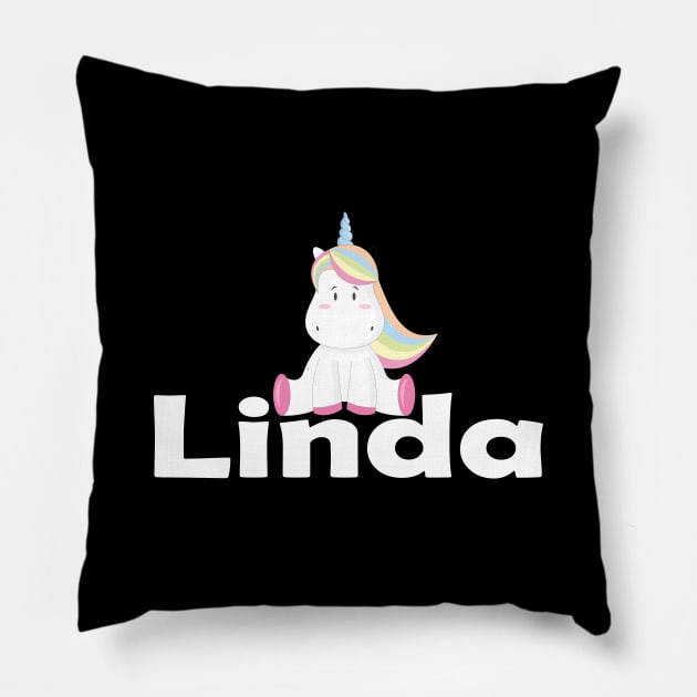 Linda Unicorn Pillow by ProjectX23Red