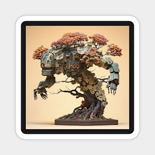 Intricate Bonsai Bots Magnet