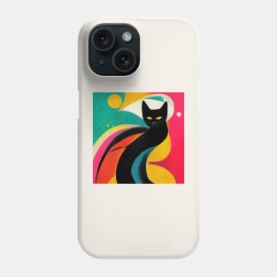 Abstract Cat Phone Case