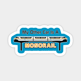 Other Car - Monorail Gold Magnet