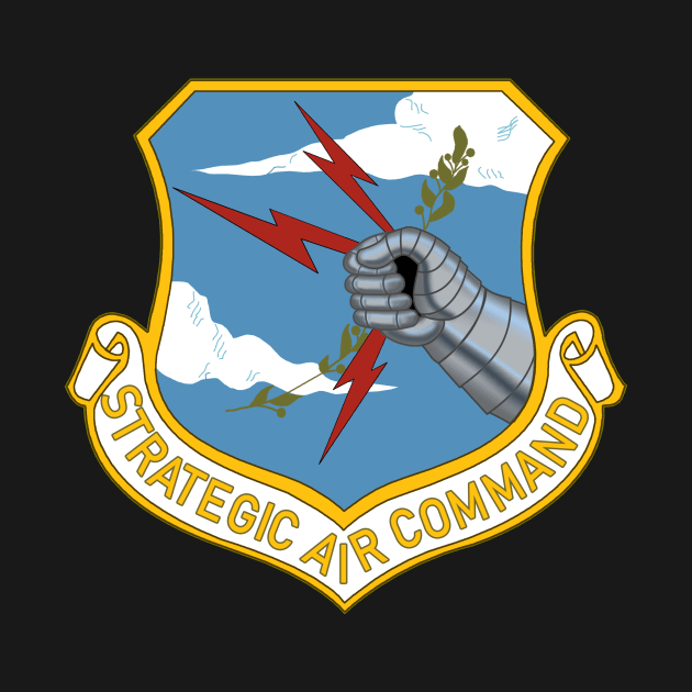 Strategic Air Command (SAC) Crest and Banner by John_Matthews_Art