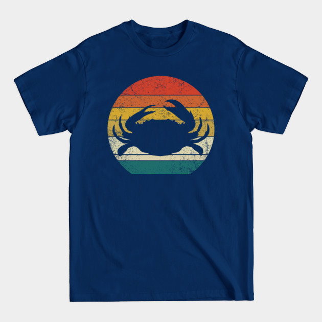 Cool Crab Graphic, Vintage Retro Crab Ocean Lover - Crab - T-Shirt