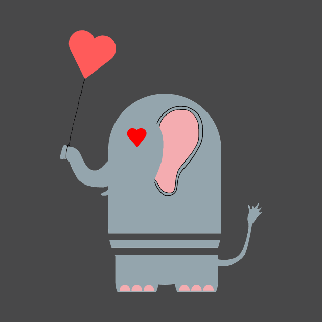 Elephant in love by DarkoRikalo86