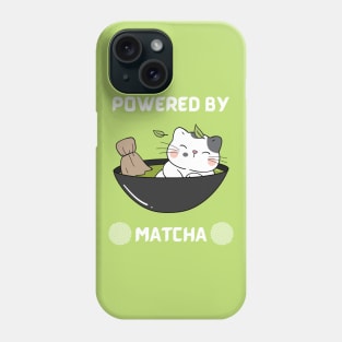 Powered by matcha Phone Case