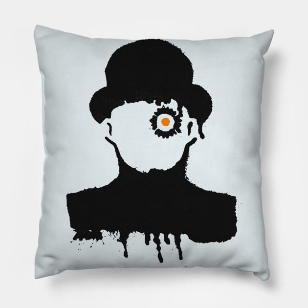 Clockwork Graffiti Pillow by PrivateVices