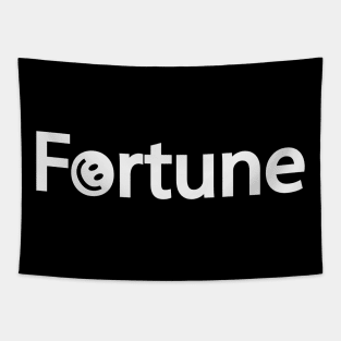 Positive fortune design Tapestry