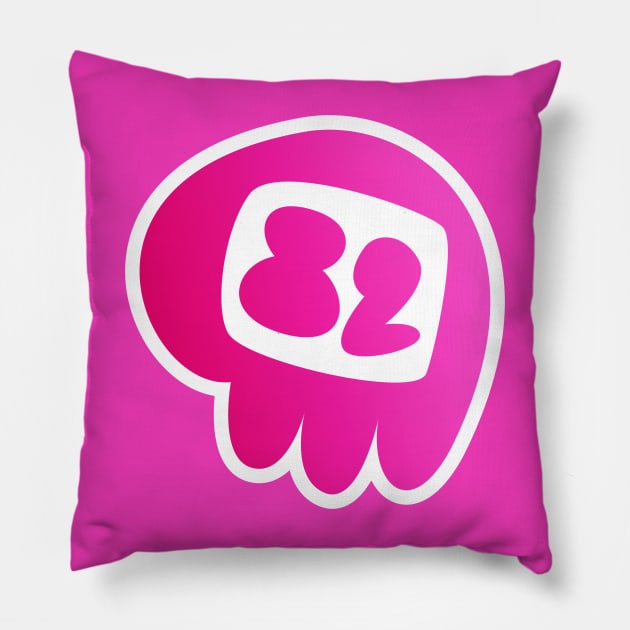 Logo Dead82 Pillow by DEAD💀82