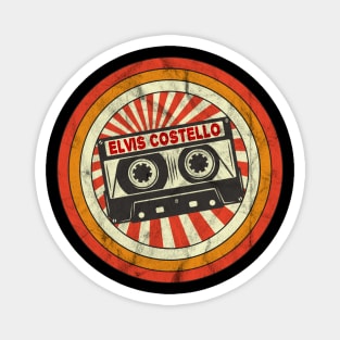 Costello Proud Name Retro Cassette Vintage Magnet