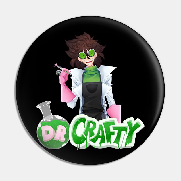 Dr Crafty Vtuber shirt - 4 Pin by DrCrafty