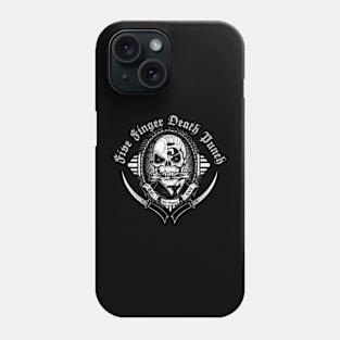 Death punch skull Phone Case