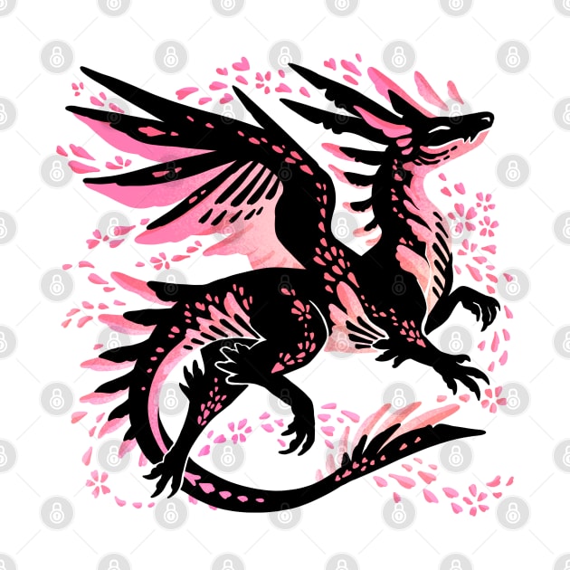 Cherry Blossom Dragon by Things By Diana