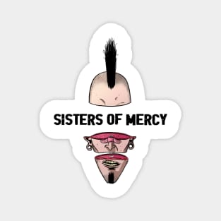 Punk Man Sisters Of Mercy Magnet
