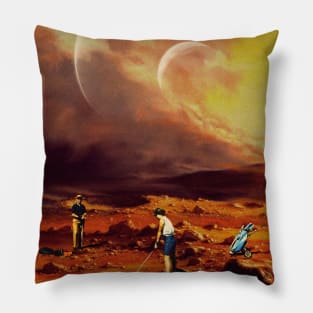 Cosmic Golf Pillow