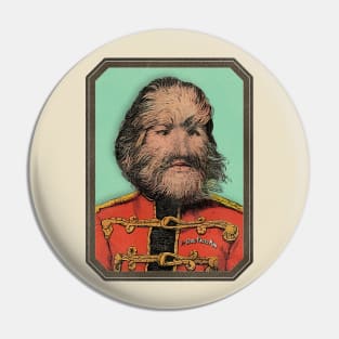 The Dog-Faced Man / Vintage Circus Promo Pin