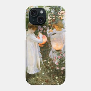 Carnation, Lily, Lily, Rose by John Singer Sargent Phone Case