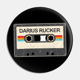 kurniamarga vintage cassette tape Darius Rucker Pin