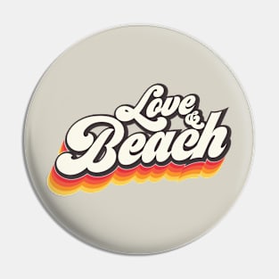 Love & Beach Pin