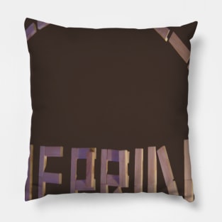 Fineprint Fineprint F-F-F-Fineprint Pillow