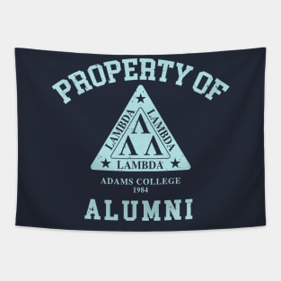 Property of Lambda Lambda Lambda Alumni Tapestry