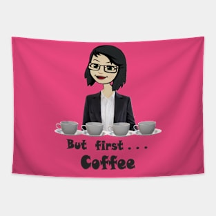 But First ... Coffee Tapestry